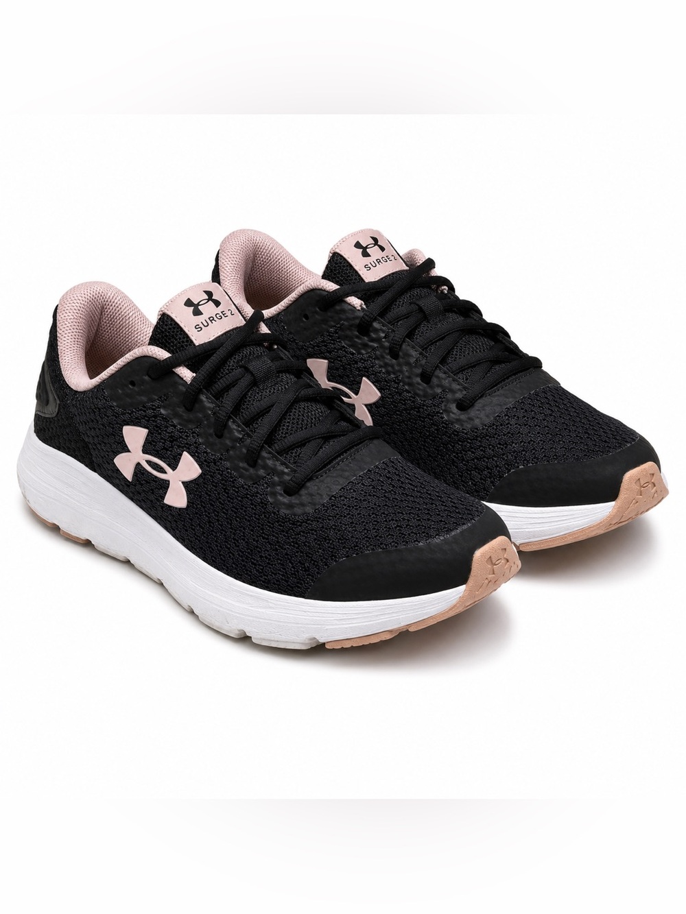 Under Armour Women’s Running Shoes - Black/Pink Size 6.5